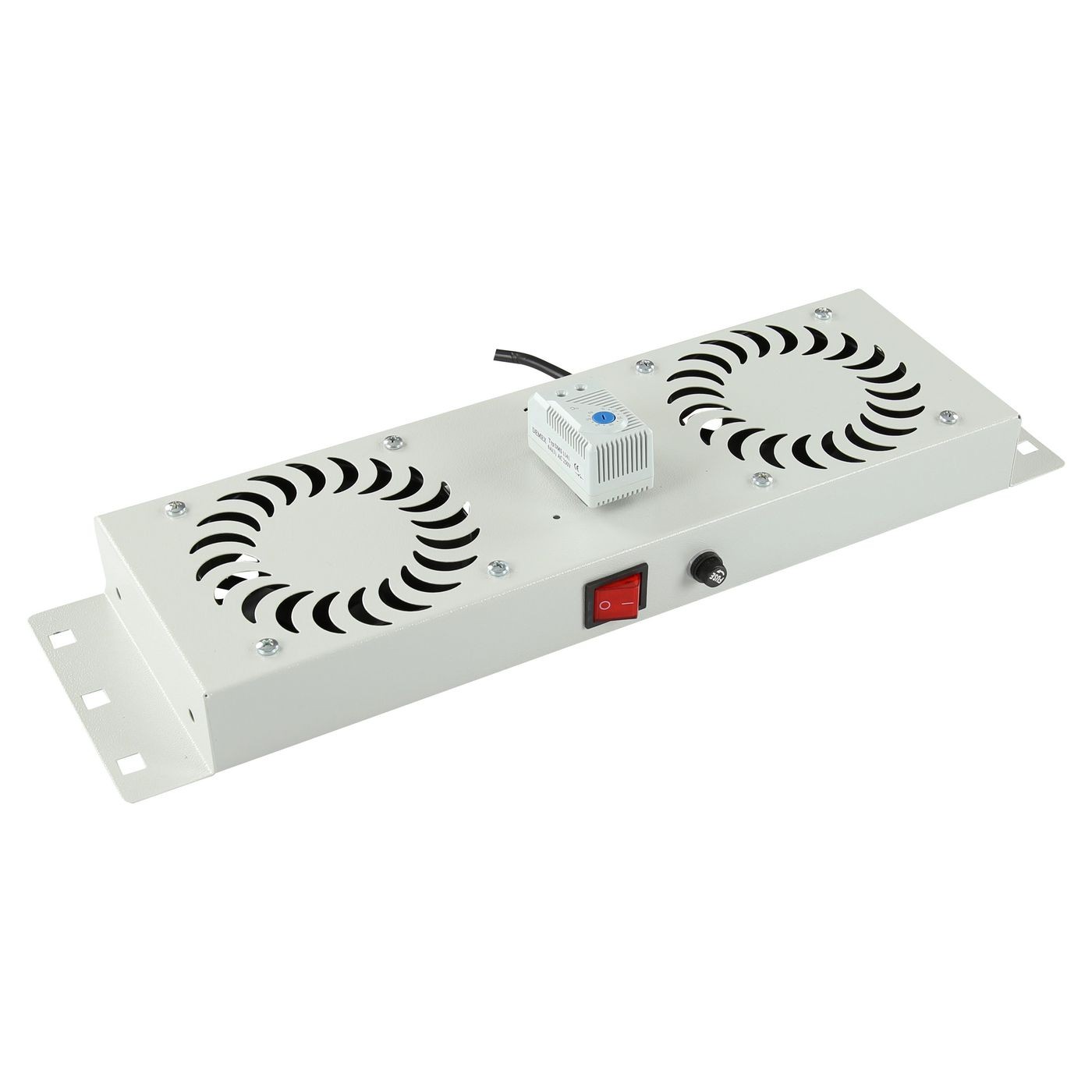 Lanview RAF115WH-UK porta accessori (2 FANS, ANALOG THERMOSTAT - CONTROL FAN MOD