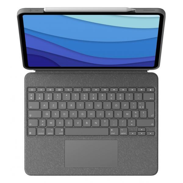 3720437 Logitech Tastiera Logitech 920-010210 AZERTY Grigio Francese