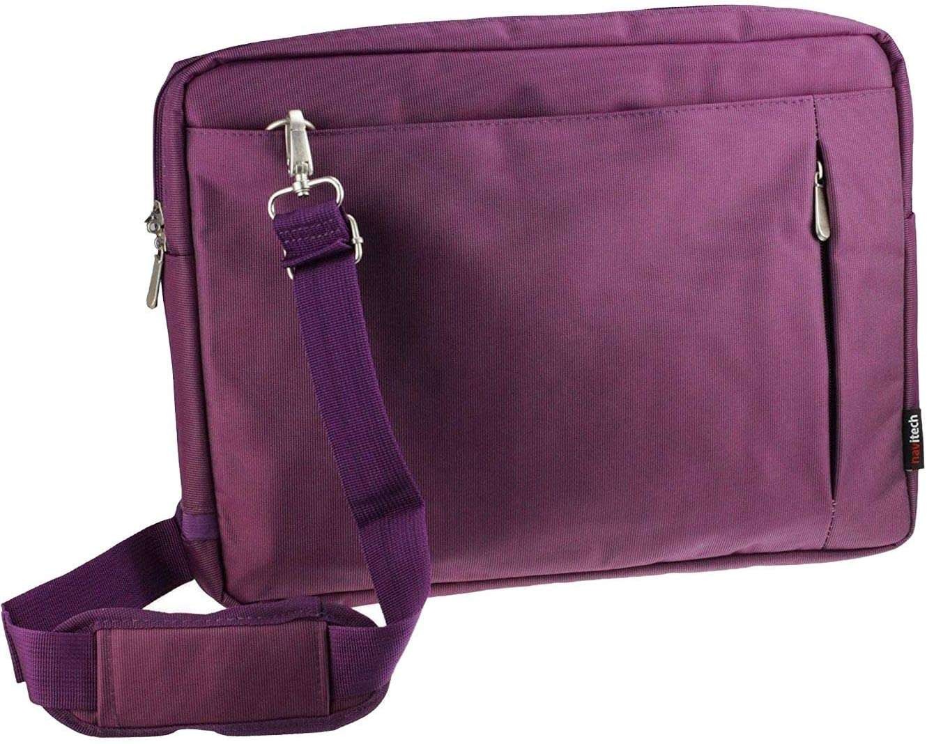 Navitech Purple Bag For DOOGEE U10 Android 15 10" Tablet