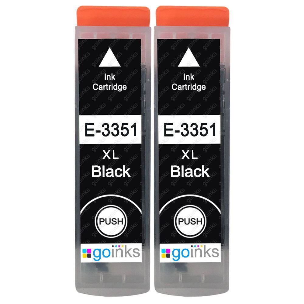 2 Nero Cartucce d'inchiostro para Epson Expression Premium XP-540 XP-635 XP-830