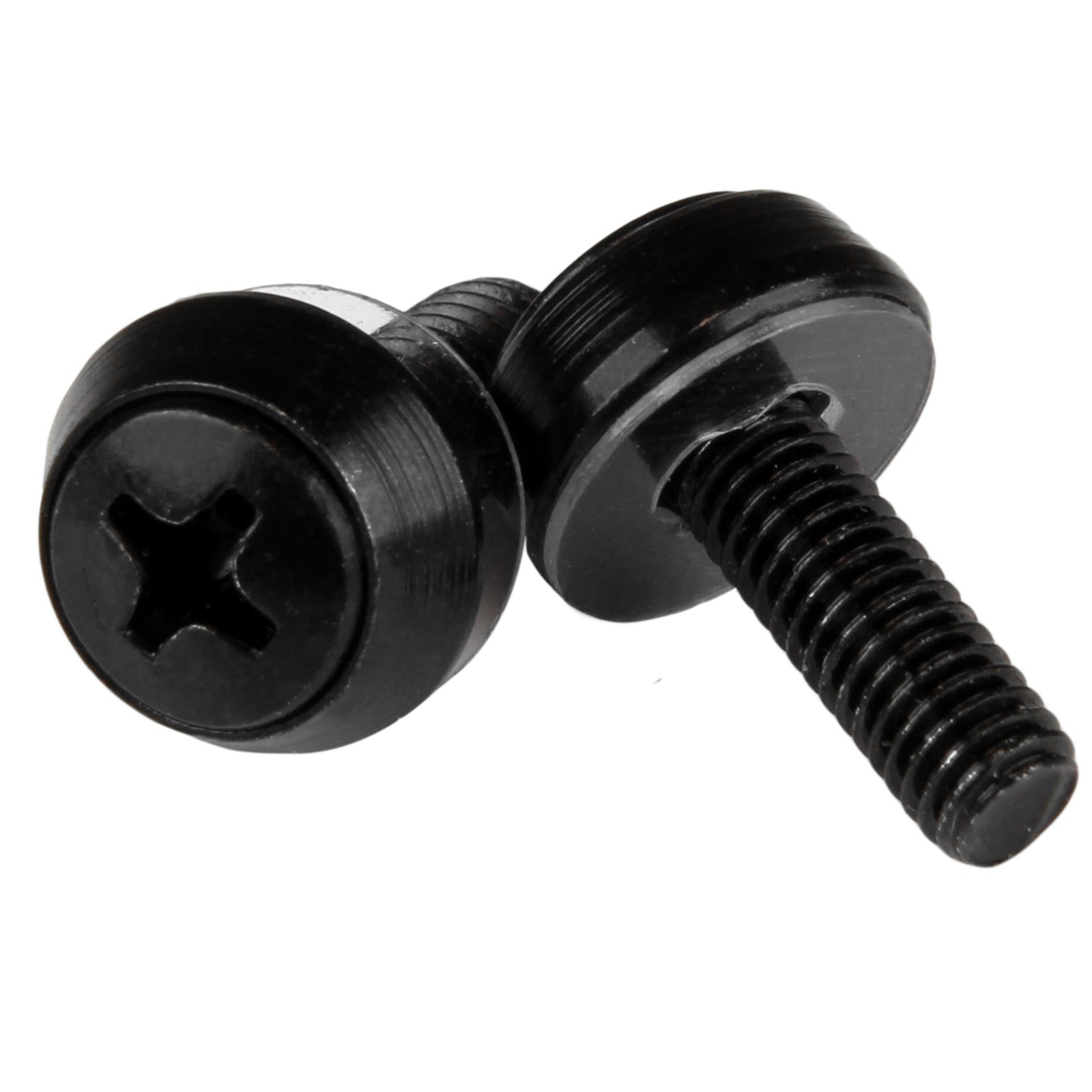 StarTech.com M5 x 12mm - Screws - 50 Pack, Black - M5 Mounting Screws for Server