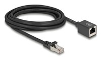 Delock Netzwerk Verlängerungskabel RJ-45 Stecker> Buchse Cat.6a S/FTP 90317