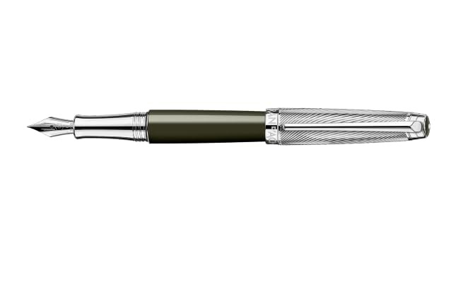 Caran d'Ache Leman Terre d'Ombre Fountain Pen Nib M Ref 4799.016