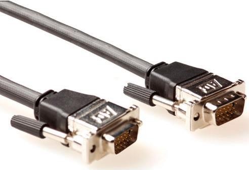 Atti 10 metri ad alte prestazioni VGA Male maschio con cappucci di metallo. Ment