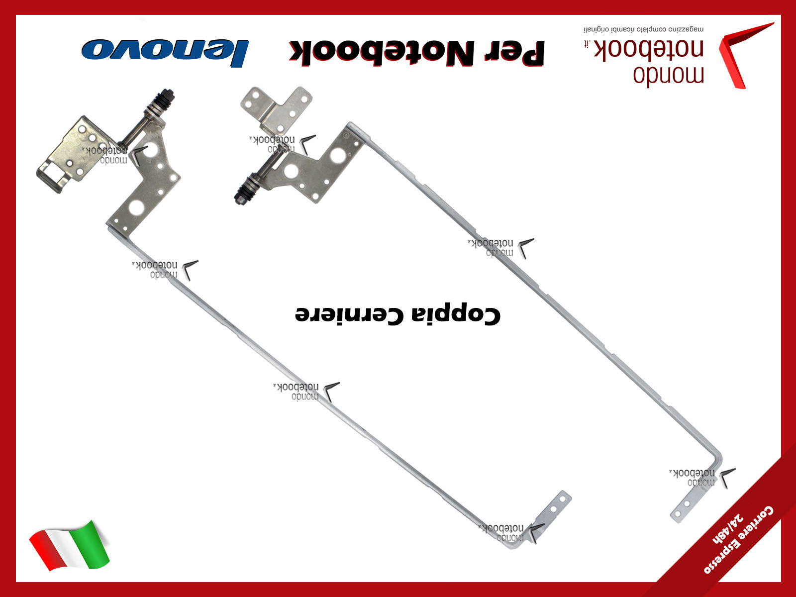 Cerniere Hinges LENOVO IdeaPad 320-15 520-15 IKB ISK AST ABR (Coppia)
