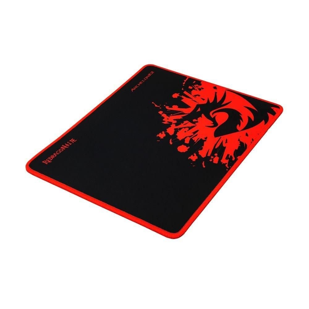 REDRAGON ARCHELON M Nero, Rosso Tappetino per mouse per gioco da computer