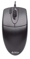 A4tech EVO Opto Ecco 612D Optisk Kabling Sort Mouse 800 dpi OP620D-B-USB