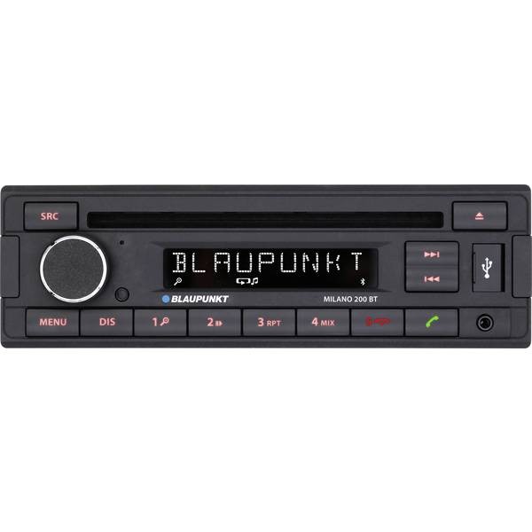 Blaupunkt 2001020000003  Milano 200 BT Autoradio Vivavoce Bluetooth®