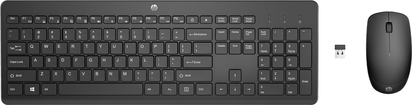 HP Combo tastiera e mouse wireless 230