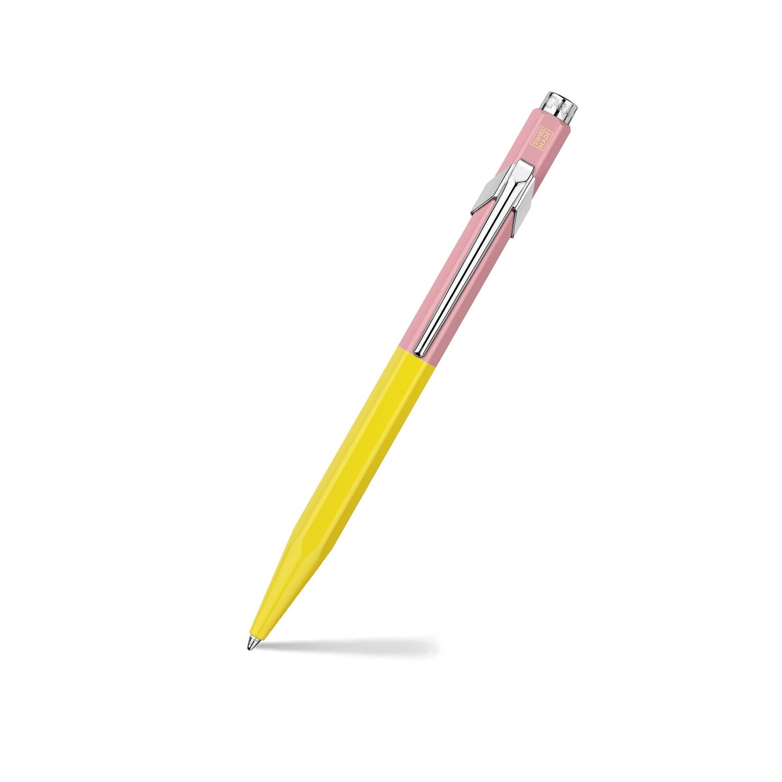 Caran D'Ache Ballpoint pen 849 Paul Smith Chartreuse/Rose, black M refill, in sl