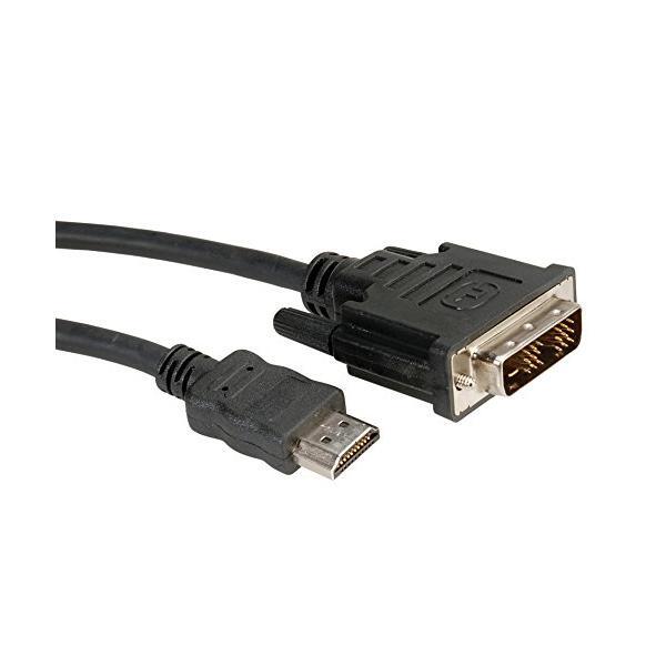 3653985 ROLINE Dvi Cable, Dvi (18+1) M -