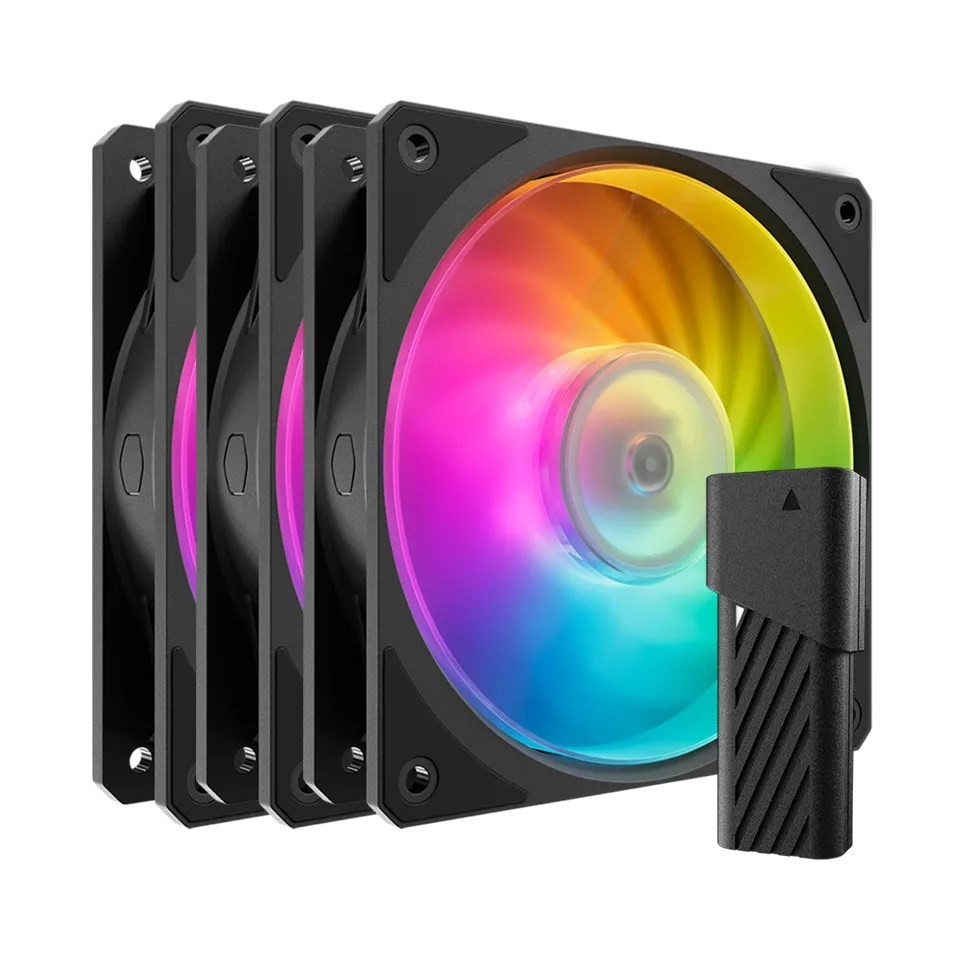 Cooler Master Mobius 120P ARGB Gehäuseluefter-Kit 120 mm MFZ-M2DN-243P2-R1