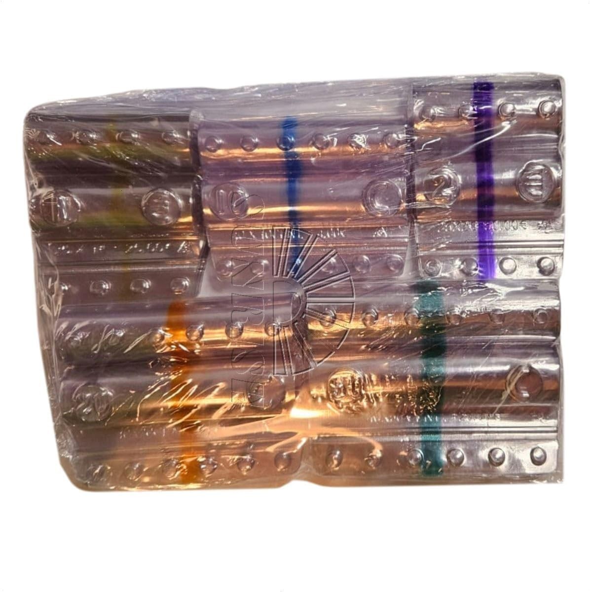Blister Per Monete Contenitori Portamonete 1€ - 2€ - 50/20/10 cent - 100 pz