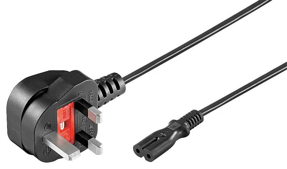 Microconnect PE090730 cavo di alimentazione Nero 3 m Accoppiatore C7 (PowerCord
