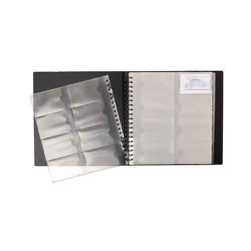 Portabiglietti da Visita Exactive Exacompta - 25x26,5 cm - 75234E (Nero)