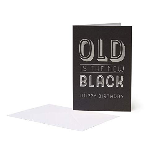 GREETING CARD 11.5X17 OLD