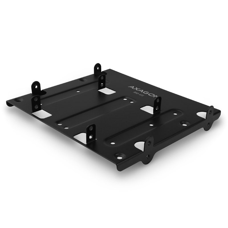 AXAGON RHD-435 Metallo Nero 2.5" HDD / SSD 3.5" HDD 146 x 130 x 28 mm 130 g