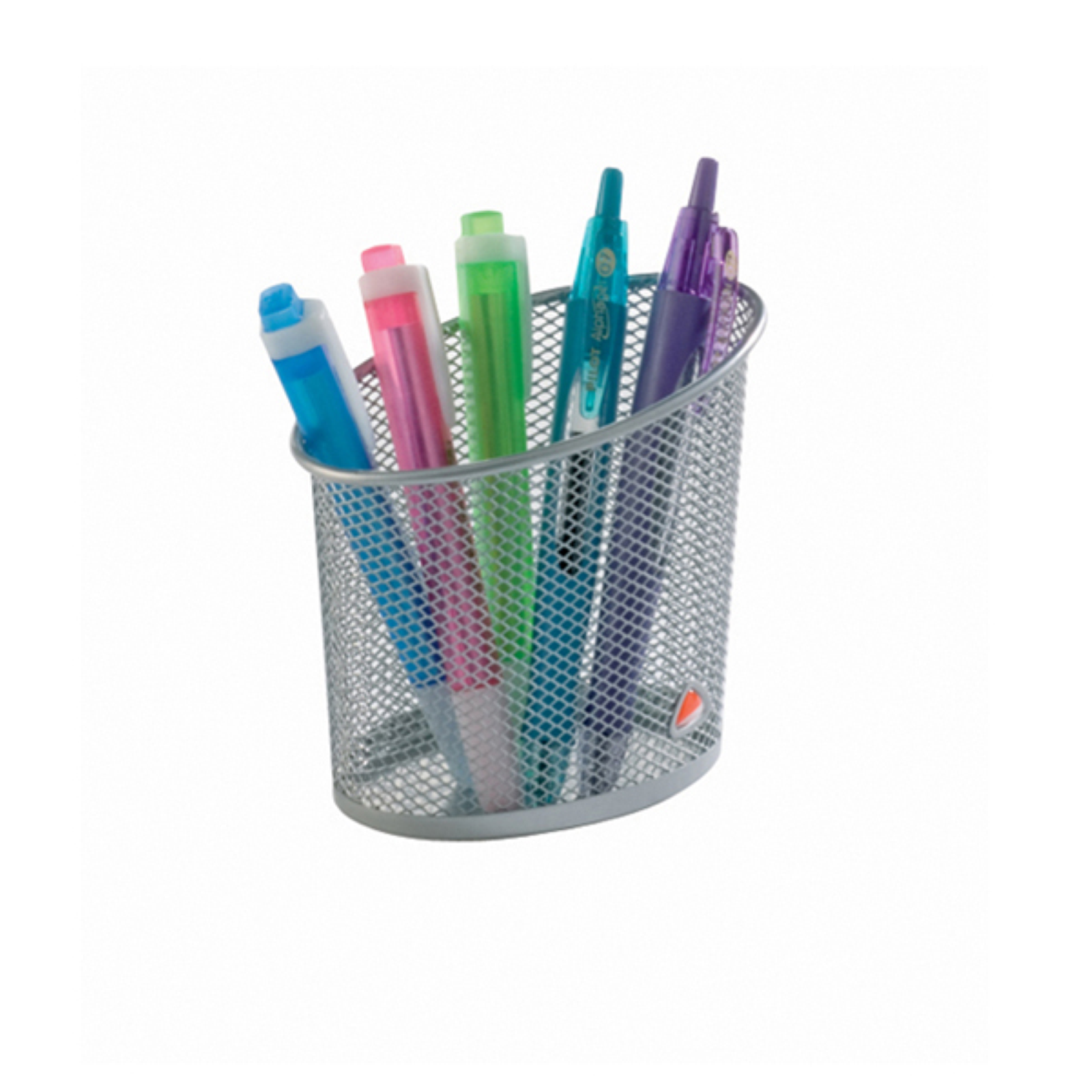 PORTAPENNE MESH - RETE METALLICA - 10,5X7,3X10,3 CM - ARGENTO - ALBA