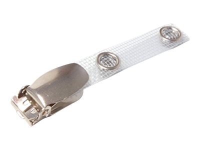 Evolis IDS 16 R Clip per badge Grigio 100 pz Metallo Metal suspender 1411001