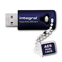 Integral 8GB Crypto Dual FIPS 140-2 Encrypted USB 3.0 unit  flash USB USB tipo A