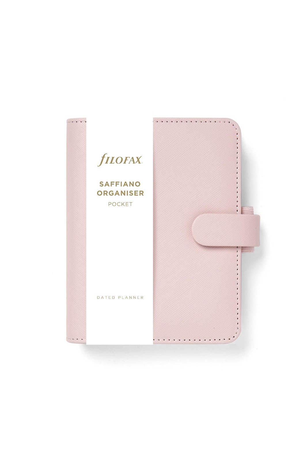Filofax Pocket Saffiano organiser - Blush 2025 Pocket Blush