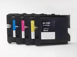 30ML Pigment per Ricoh GX e2600,e3000N,e3300N,e3350n#Ciano - GC31C