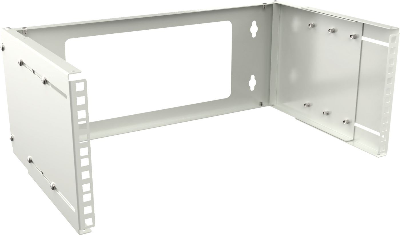 Lanview RAR205WH rack 4U Bianco (19 4U Adjustable Depth Open - Frame Rack Wall M