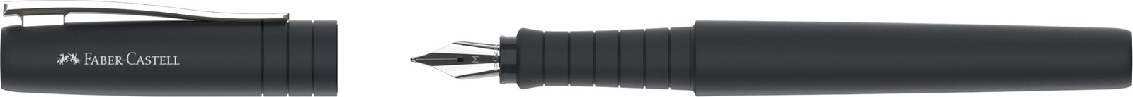 FABER-CASTELL 241003 Poly Pen Nib Width M Fountain Pen Black Fountain Pen M blac