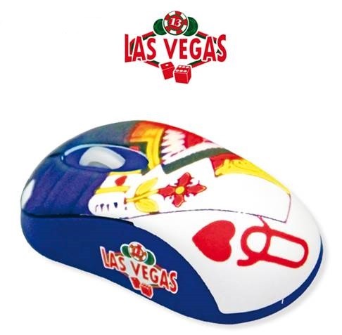 Mini mouse ottico USB Las Vegas Queen
