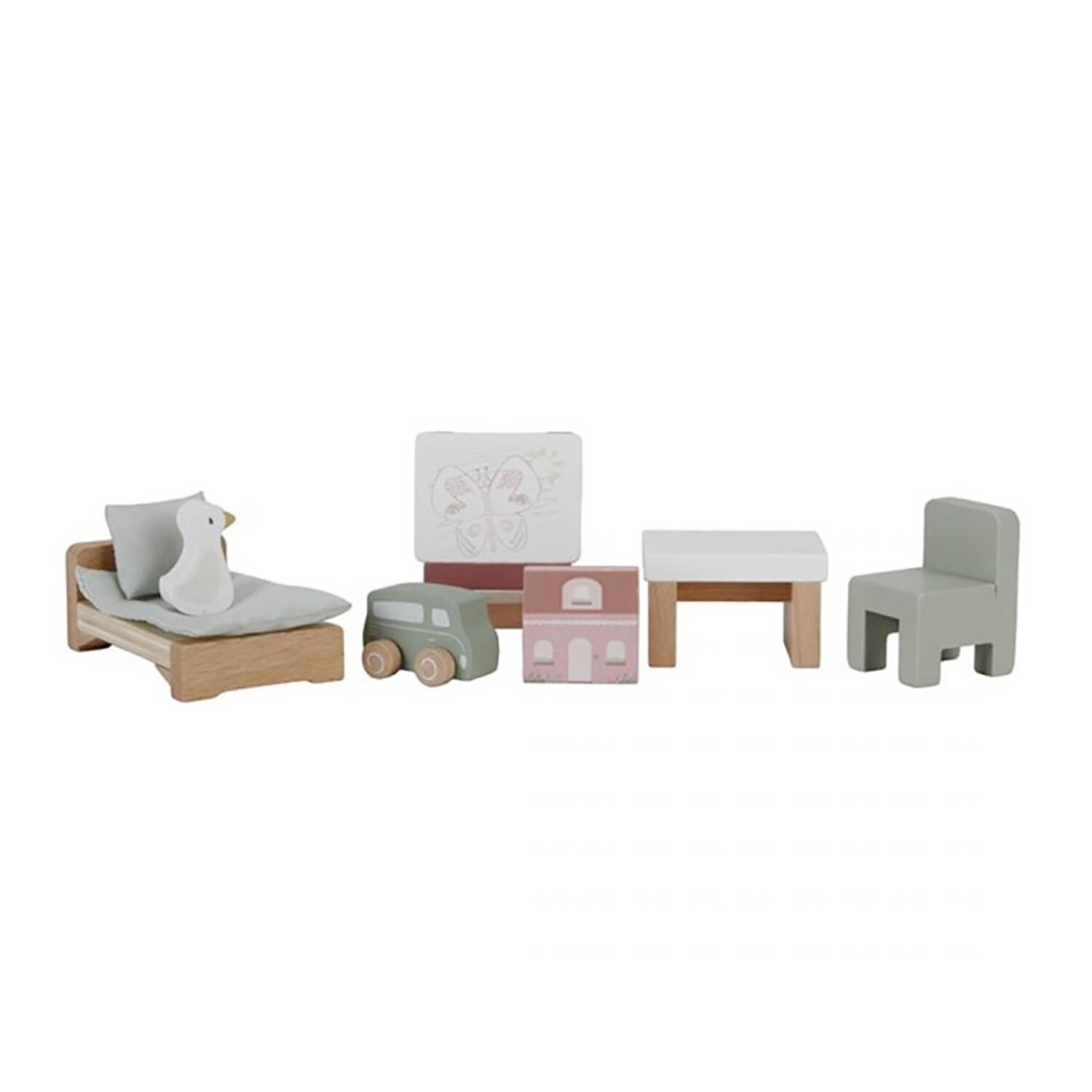 Little Dutch Set Mobili Cameretta In Legno LITTLE DUTCH - X57162 GIODICART