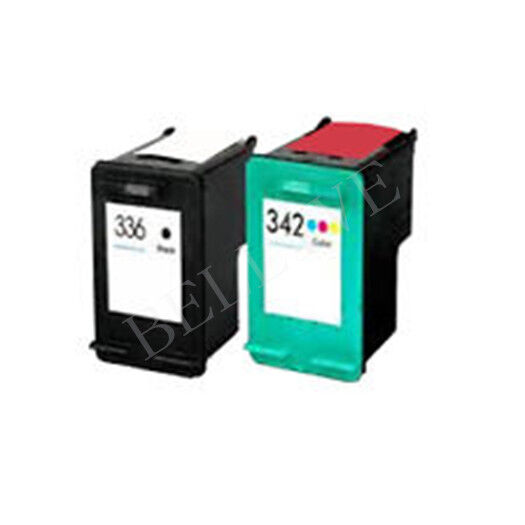 2 CARTUCCE PER HP 336 HP 342 C3180 C3193 C3175 6313 7850 6305 D4155 5420 2570 BL