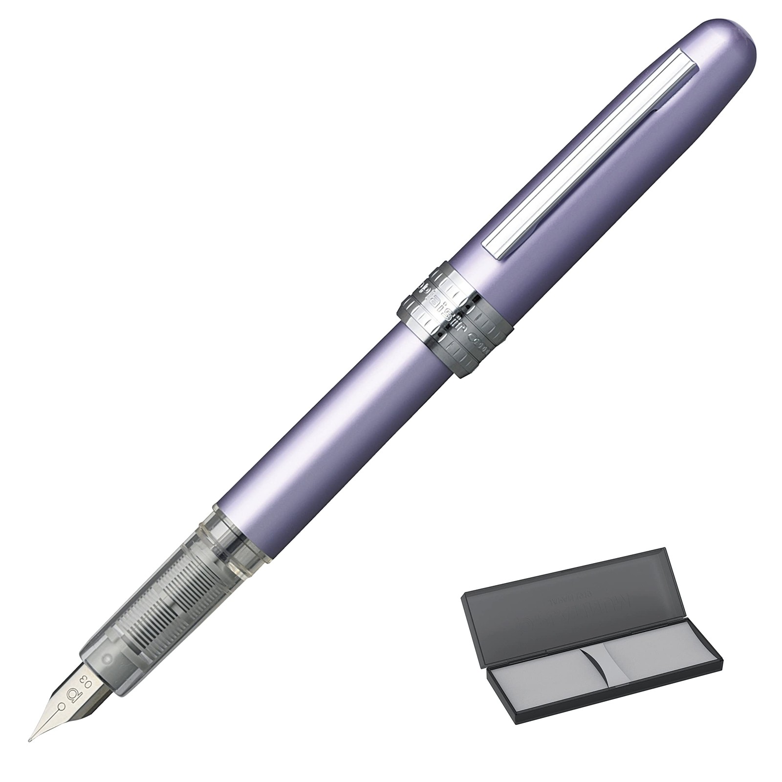PLATINUM Plaisir Viola Fountain Pen F