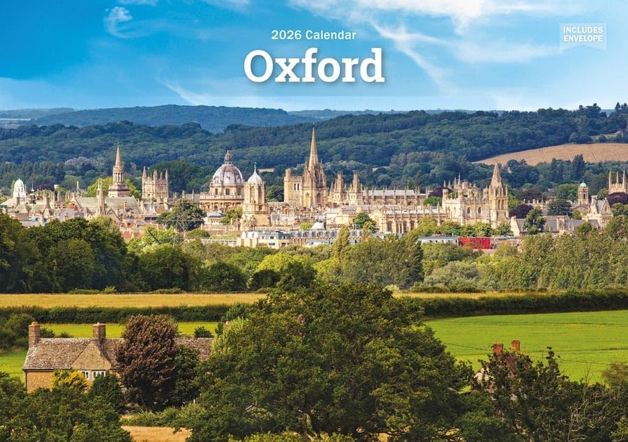 Carousel Worldwide, Oxford 2026 A5 Wall Calendar