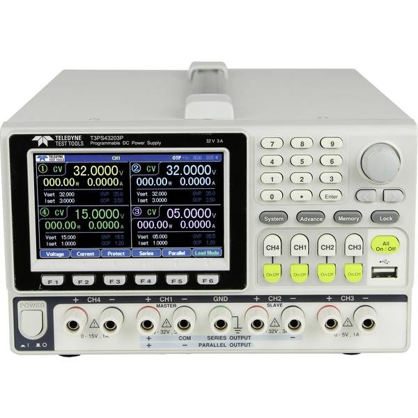 Teledyne LeCroy T3PS43203   Alimentatore da laboratorio regolabile 0 - 32 V 0 -