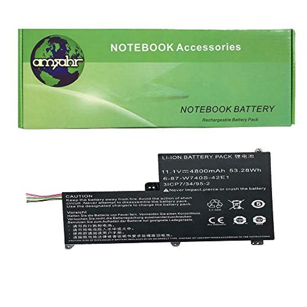 amsahr w740su1 – 02 Laptop"Clevo W740SU, Clevo Schenker S413 Serie (11.1 V, 53