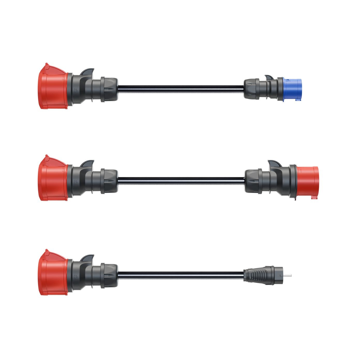 Gemini flex 22 kW Set [16 A - domestic, blue, red] - Warranty: 24M