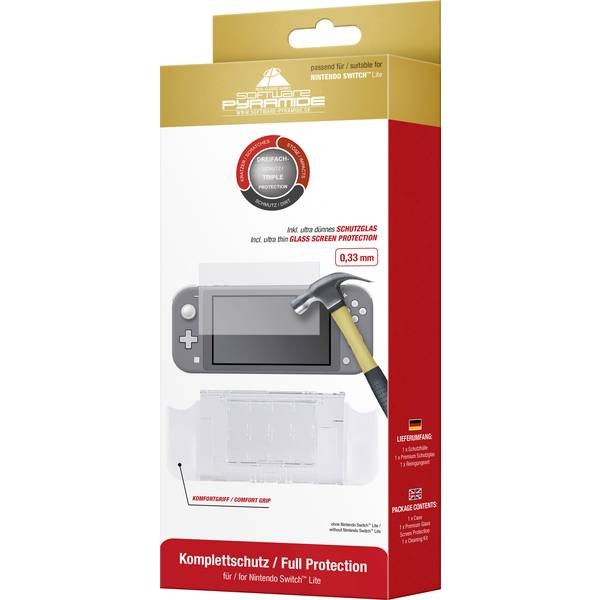 Software Pyramide 97043  Full Protection Kit accessori Nintendo Switch