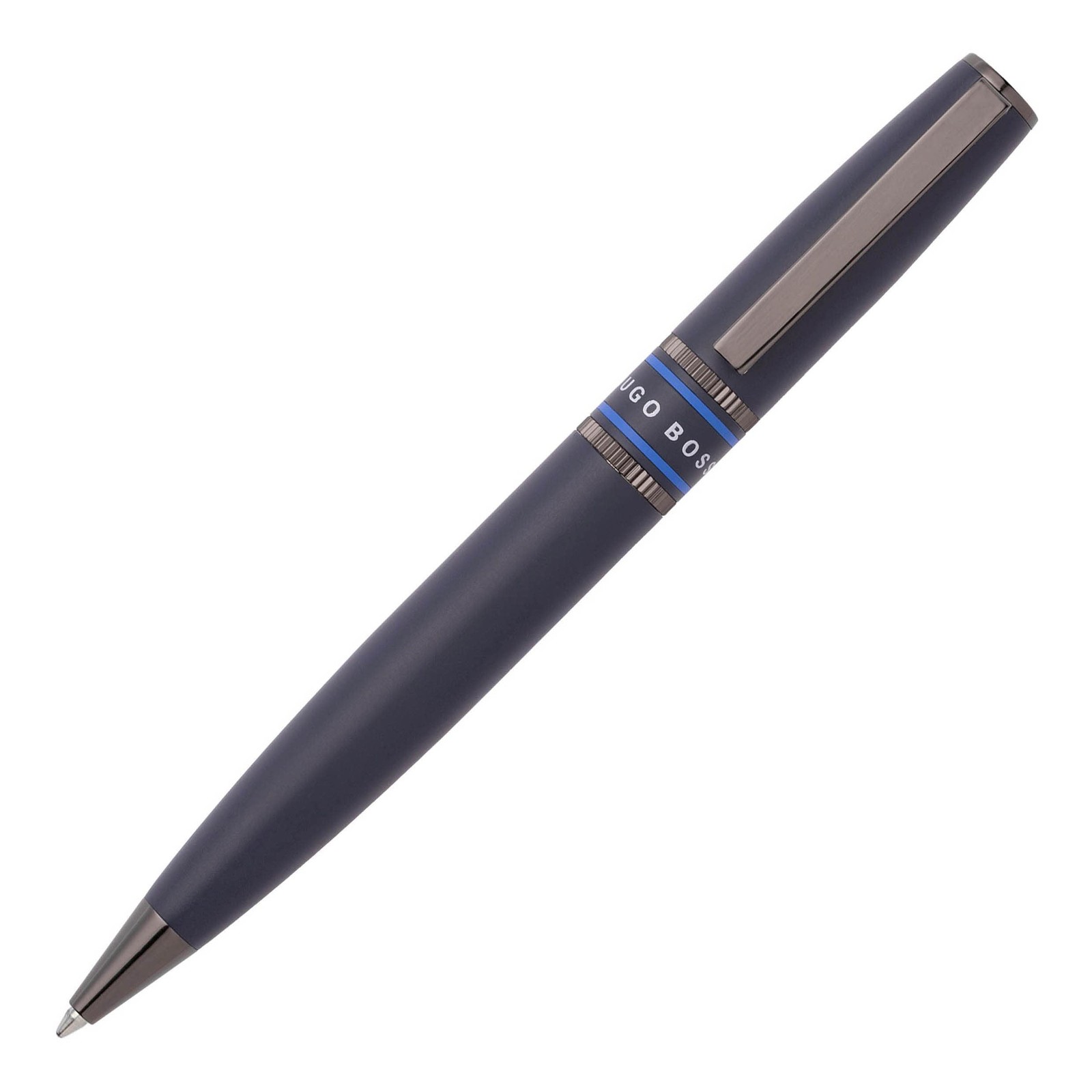 Fountain pen gear minimal black and chrome