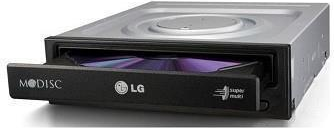 LG (Hitachi) Masterizzatore DVD GH24NSD5 SATA, 5,25'', interno, nero, sfuso