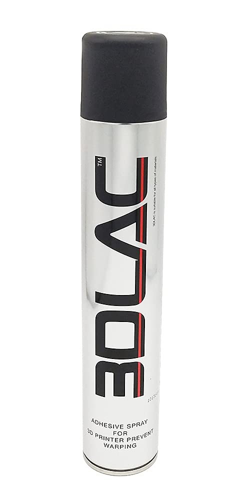 3DLAC Colla spray per una perfetta aderenza al letto di stampa 3D, 400 ml (r3D)