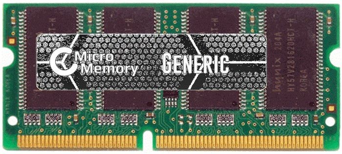 MMG2308/256MB CoreParts 256MB Memory Module Major SO-DIMM MMG2308/256MB, KTB-HL5