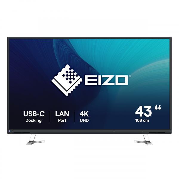 3733985 EIZO EIZO FlexScan EV4340X-BK LED display 108 cm [42.5] 3840 x 2160 Pixe
