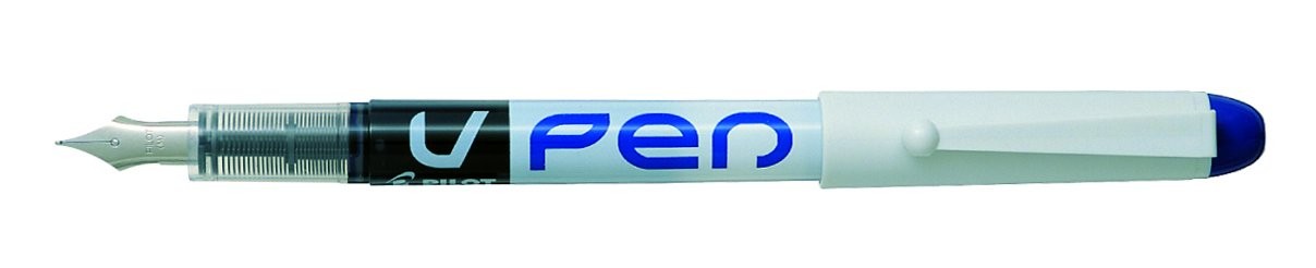Pilot V Pen Disposable Fountain Pen - Blue 1 Count (Pack of 1) Blue