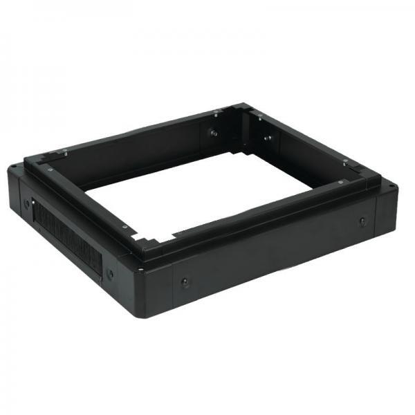Lanview RAP130BL porta accessori (W=800 D=1200 H=100mm PLINTH - MODULE BLACK - W