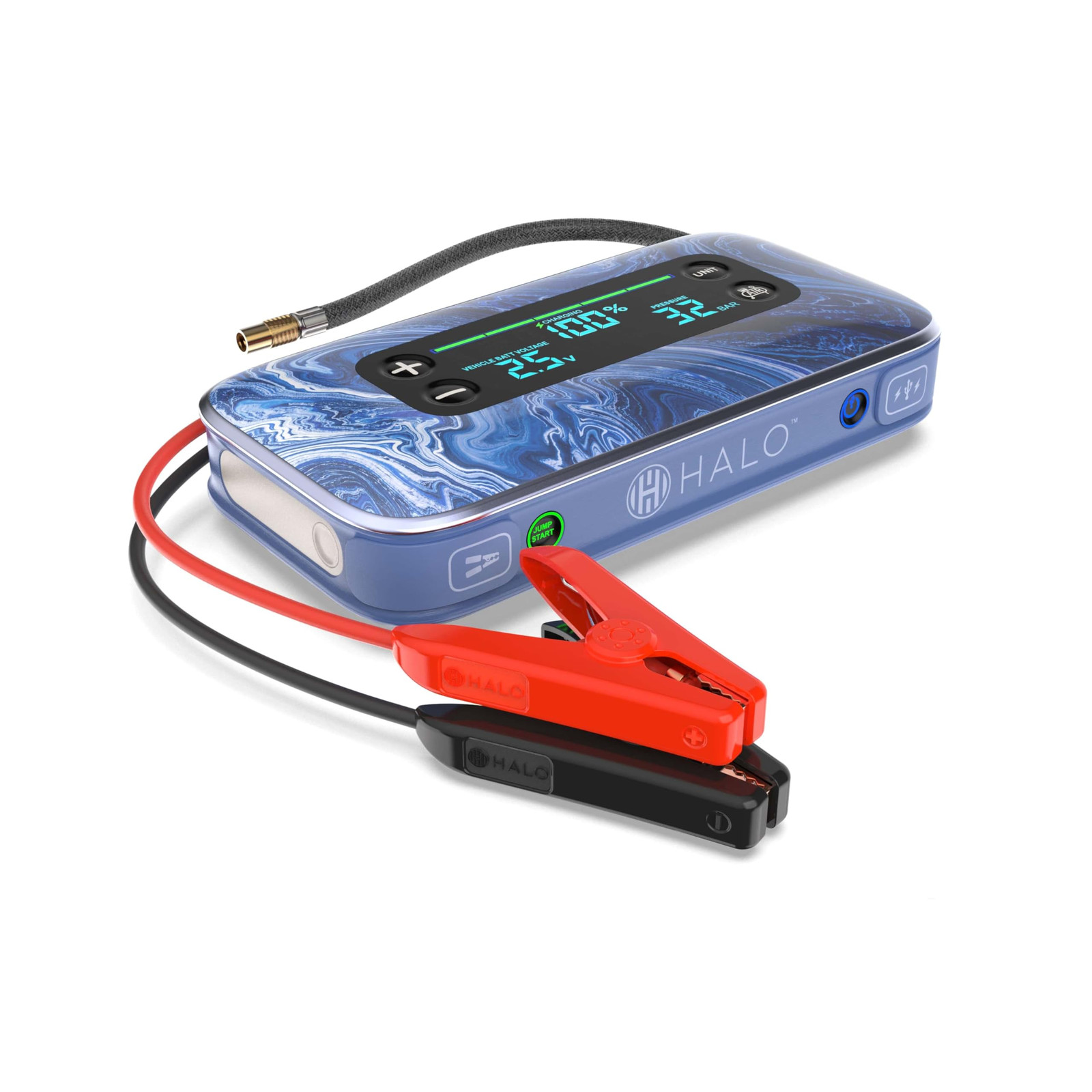 HALO Bolt Air + 1750 (2.0) - Avviatore e Compressore d'aria - Kit di (M6n)