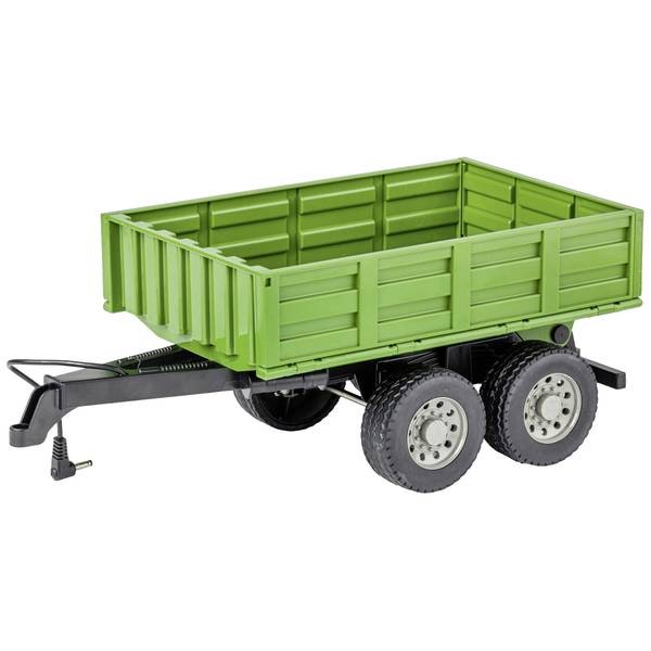Carson Modellsport 907660  1:16 Anhänger für RC Traktor grün 1:16 Rimorchi