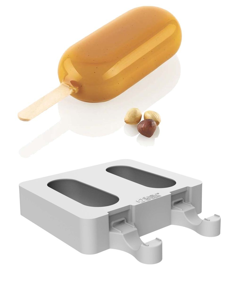 STAMPO IN SILICONE GELATO MAGNUM 2 CAVITA 43X93 H 27 MM