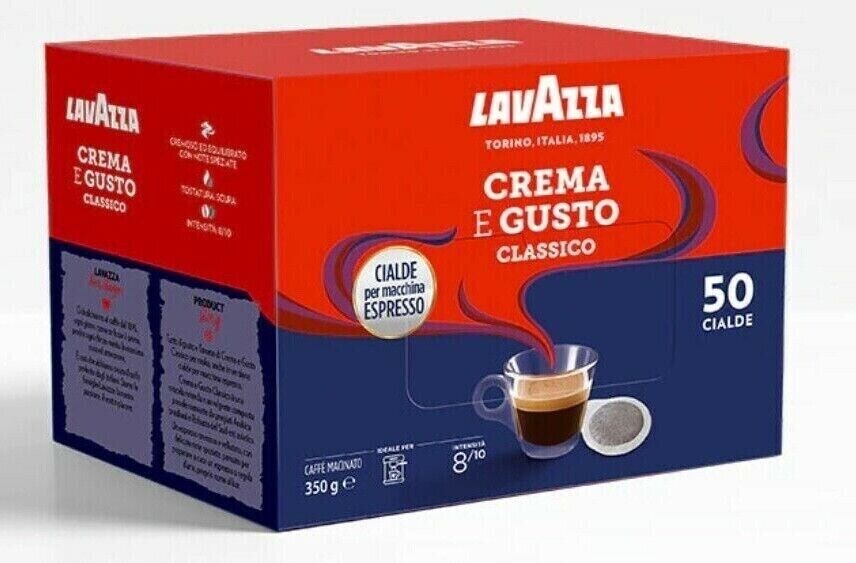 LAVAZZA CREMA E GUSTO 50 Cialde Box Caffè Espresso GC