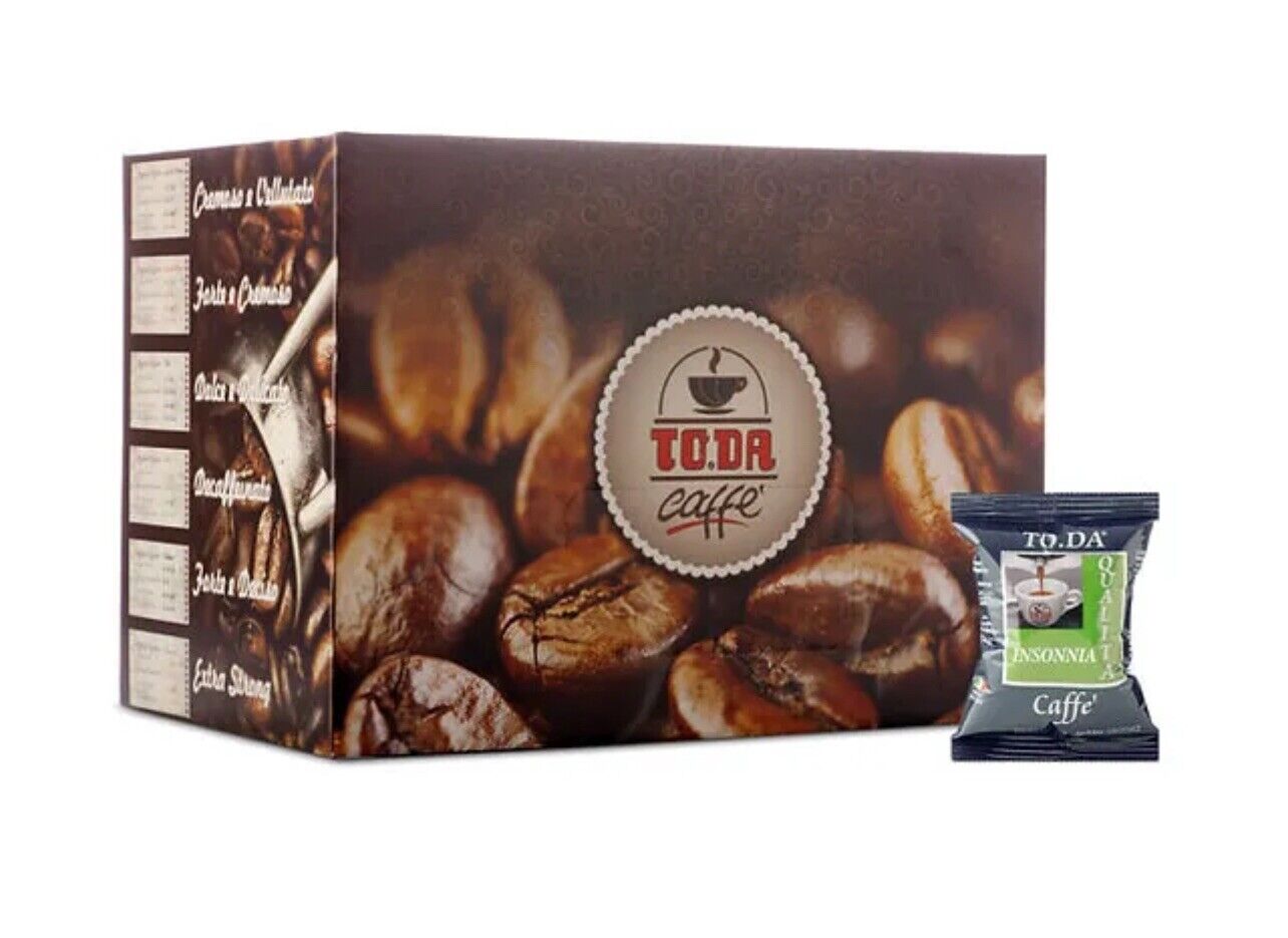 100 Capsule  Compatibili Espresso Point Caffè Toda Gattopardo INSONNIA