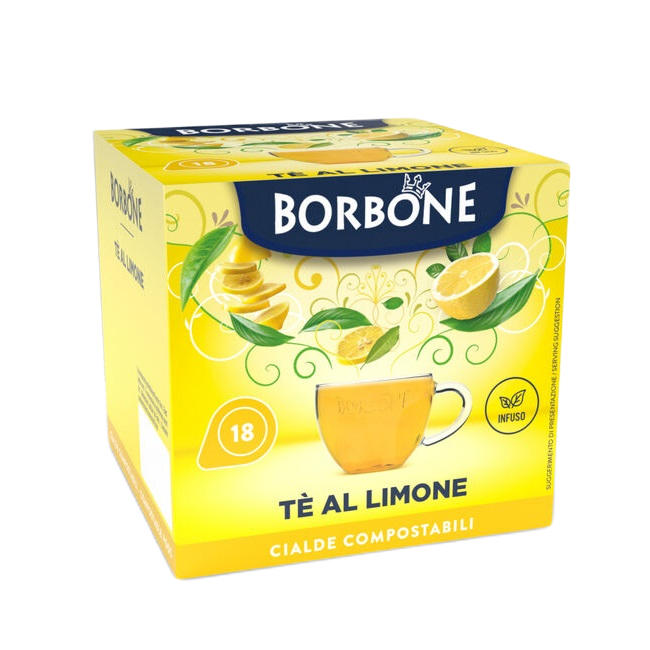 TÈ AL LIMONE CAFFÈ BORBONE - Box 18 CIALDE ESE44 da 2.4g